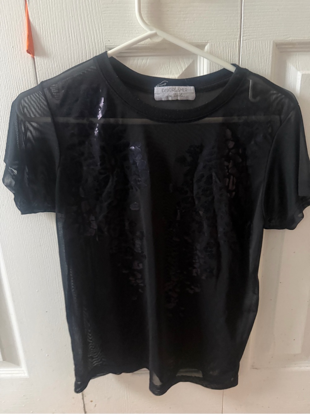 DAYDREAMER for Free People Mesh Short Sleeve Tee